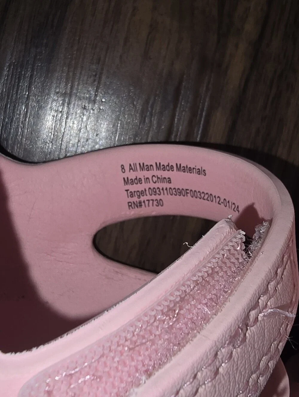 Cat & Jack Light Pink Double Buckle Kids Sandals Size 8 Toddlers